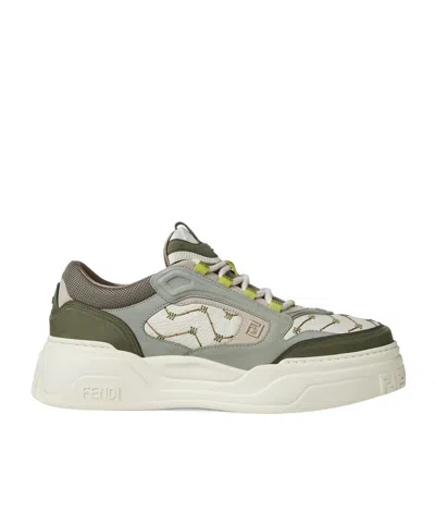 FENDI FENDI FENDI FORCE LOW-TOP SNEAKERS