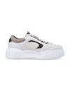 Fendi Men's Force Sneaker In White Tabacco