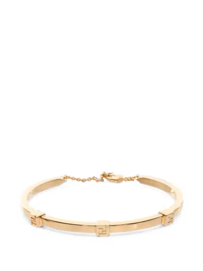 Pre-owned Fendi Forever Bracelet In Gold