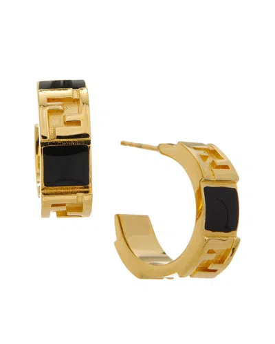 Fendi Forever Brass Earrings In Gold