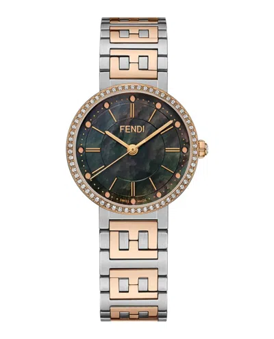 FENDI FENDI FOREVER  DIAMOND WATCH