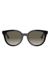 Fendi Forever  55mm Gradient Phantos Sunglasses In Black