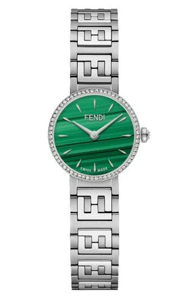 FENDI FOREVER FENDI BRACELET WATCH, 19MM