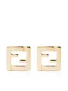 Fendi Forever  Earrings In Gold