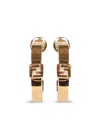 Fendi Forever Gold-coloured Earrings In Gold