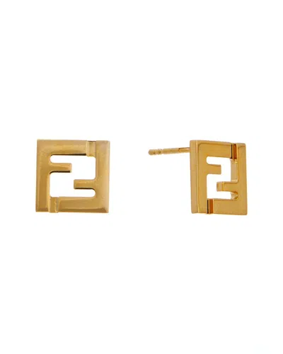 Fendi Forever  Earrings In Gold