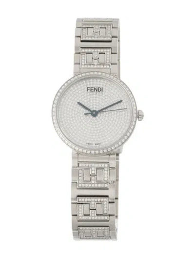 Pre-owned Fendi Forever  Watch, 29mm In Multi