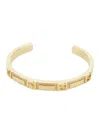 Fendi Bracelet With Shimmering Crystals In Multicolor