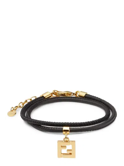 FENDI FOREVER LEATHER BRACELET