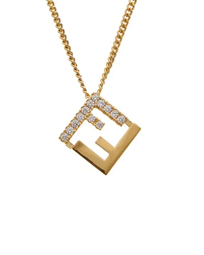 Fendi Forever Necklace In Gold
