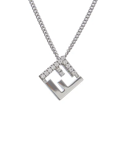 Fendi Forever Necklace In Transparent