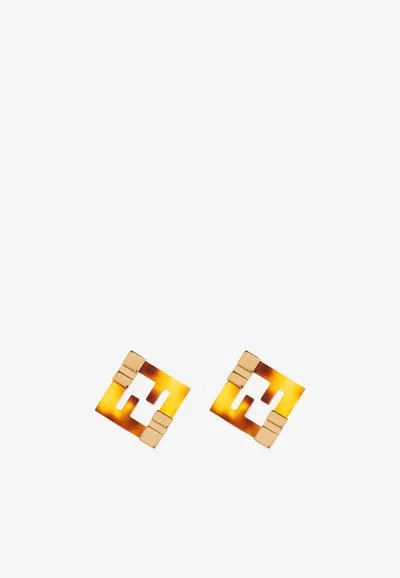 Fendi Forever Plexi Earrings