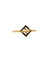Fendi Forever Ring In Gold