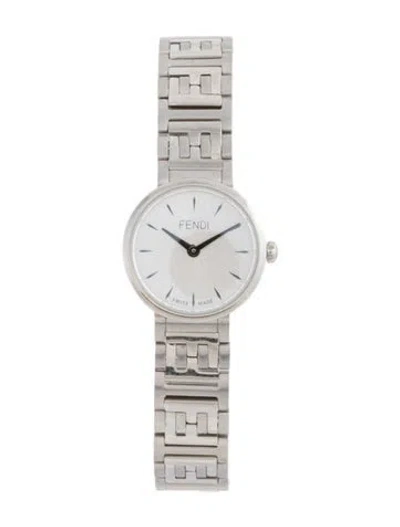 Pre-owned Fendi Forever Watch, 19mm In Multi