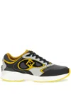 Fendi Grey Logo Sneakers In Grey