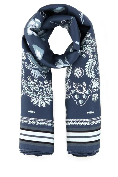 Fendi Foulard Ff In Seta Stampata  Donna