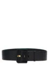 Fendi Loop Hardware Textured Belt