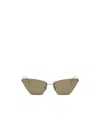 Fendi Frameless Sunglasses In Brown