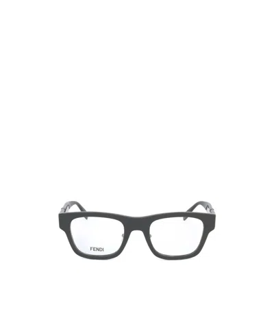 Fendi Full-frame Flat Mirror In Black