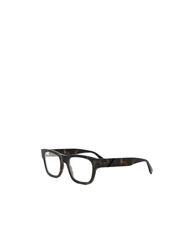 Fendi Full-frame Flat Mirror In Black