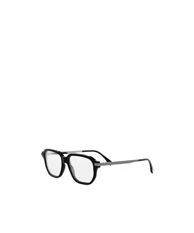 Fendi Full Frame Plain Mirror In Black