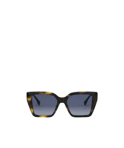 FENDI FENDI EYEWEAR SQUARE FRAME SUNGLASSES