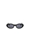 Fendi Ff Diamonds Full-frame Sunglasses In Gray