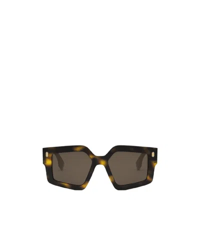 Fendi Full Frame Sunglasses In Green