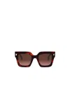 Fendi Woman Sunglass Fe40101i In Green