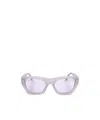 Fendi Full Frame Sunglasses In White