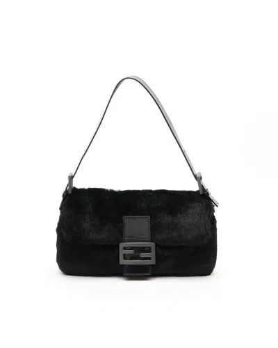 Fendi Fur Baguette Bag