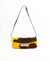 Fendi Fur Baguette Bag In Multi