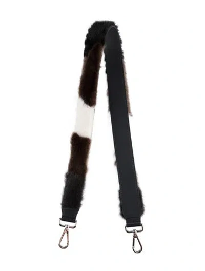 Pre-owned Fendi Fur Shoulder Strap In Multi