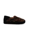 Fendi Fur Slippers Men In Animal Print