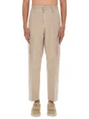 Fendi Gabardine Pants In Gray