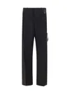 Fendi Straight-leg Trousers In Nero
