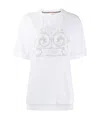 Fendi Gate Logo T-shirt In White