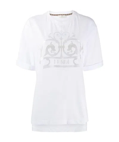 Fendi Gate Logo T-shirt In White