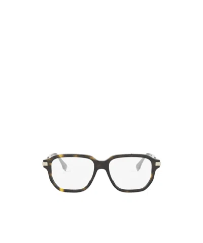 Fendi Geometric Flat Mirror In Black