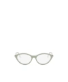 Fendi Geometric Flat Mirror In Gray