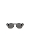 Fendi Sky 57mm Rectangular Sunglasses In Black