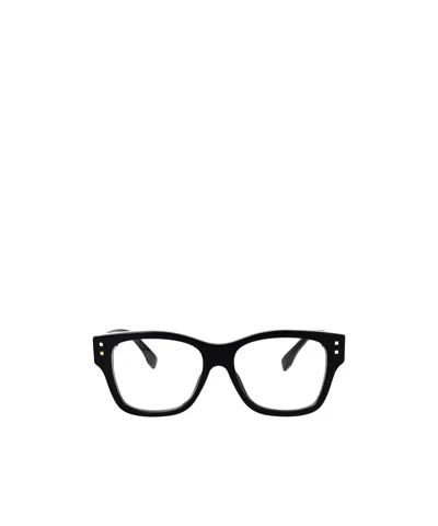 Fendi Geometric Non-prescription Glasses In Black