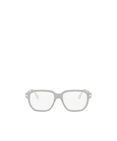 Fendi Geometric Optical Frames In Metallic