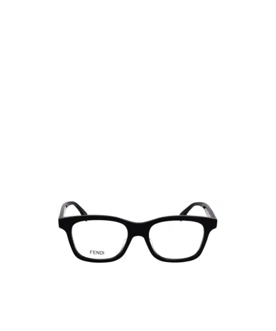 Fendi Geometric Plano Mirror In Black