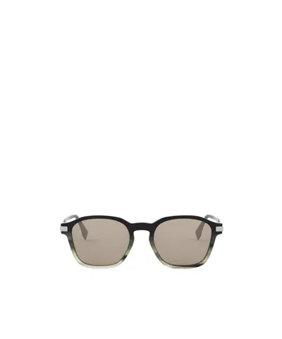 Fendi Geometric Sunglasses