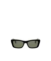 Fendi Geometric Sunglasses In Black