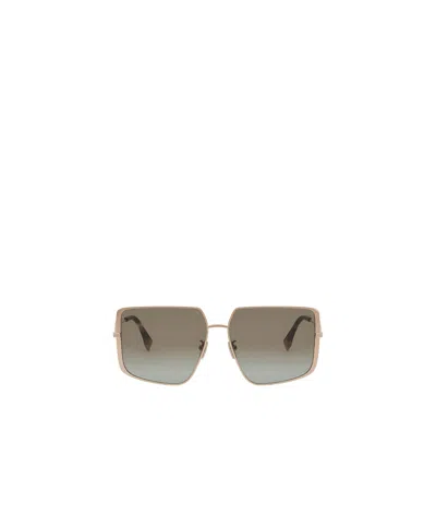 FENDI GEOMETRIC SUNGLASSES