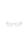 Fendi Geometrically Framed Flat Mirror In White