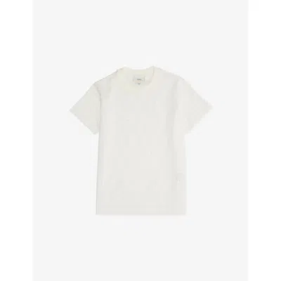 Fendi Kids' Branded-print Cotton-jersey T-shirt 6-12 Years In White