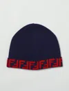 Fendi Kids Hat In Blue